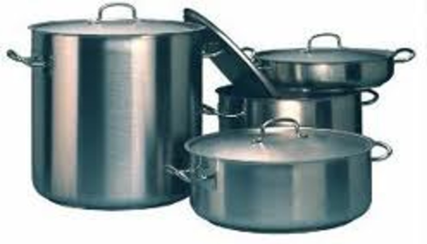 <p>pot, saucepan</p>