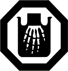 <p>Corrosive symbol</p>