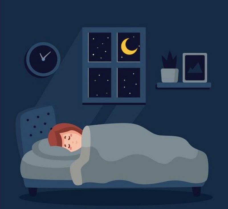 <p>5 Sleep (v)</p>