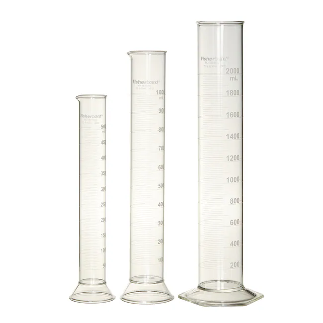 <p>Graduated cylinder </p>