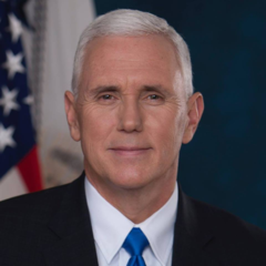 leader of Senate; Vice President; current leader - Mike Pence
