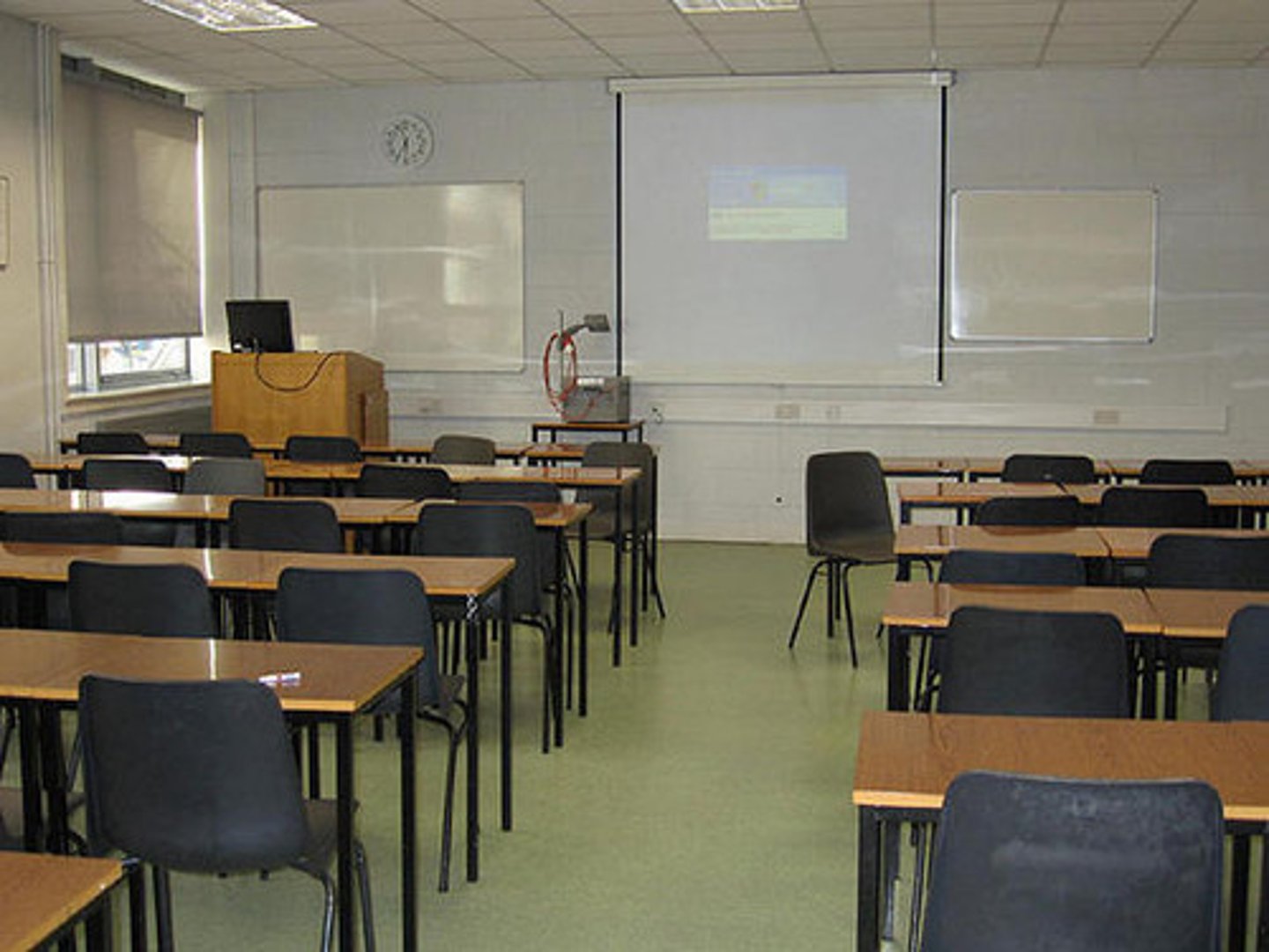 <p>the classroom</p>