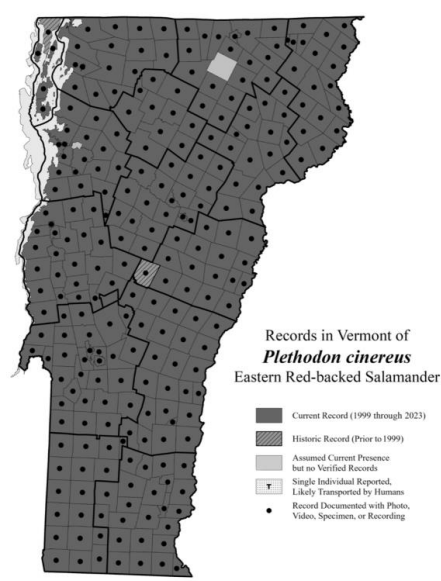 <p>Hardwood and mixed wood forests, deep leaf litter, not found in acidic soils (coniferous woods) (S5)</p>