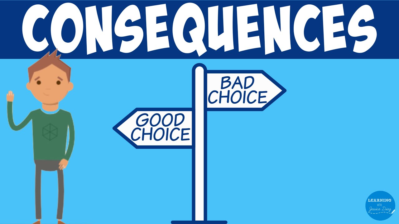 <p><span>&nbsp;What happens after you do something; the result of an action.</span></p>