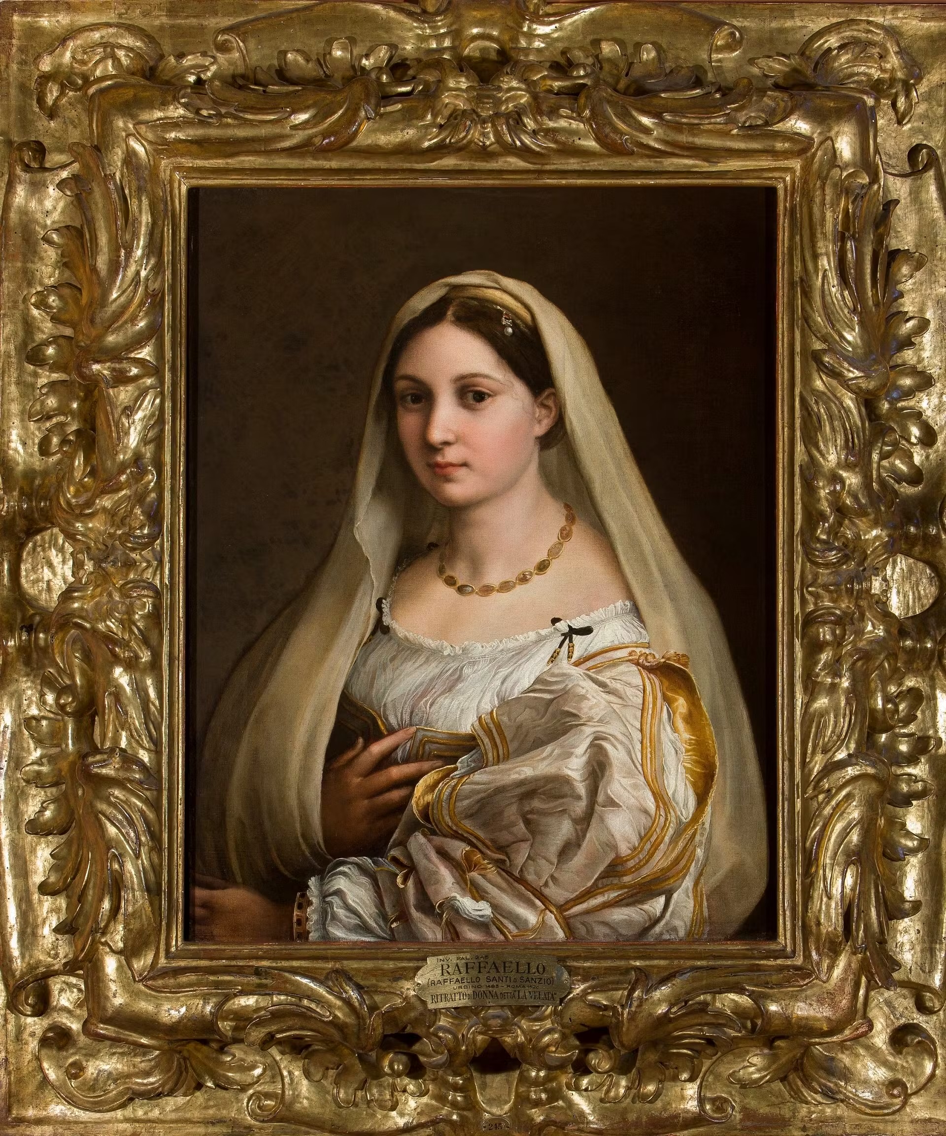 <p>Woman with a Veil (La donna velata)</p>