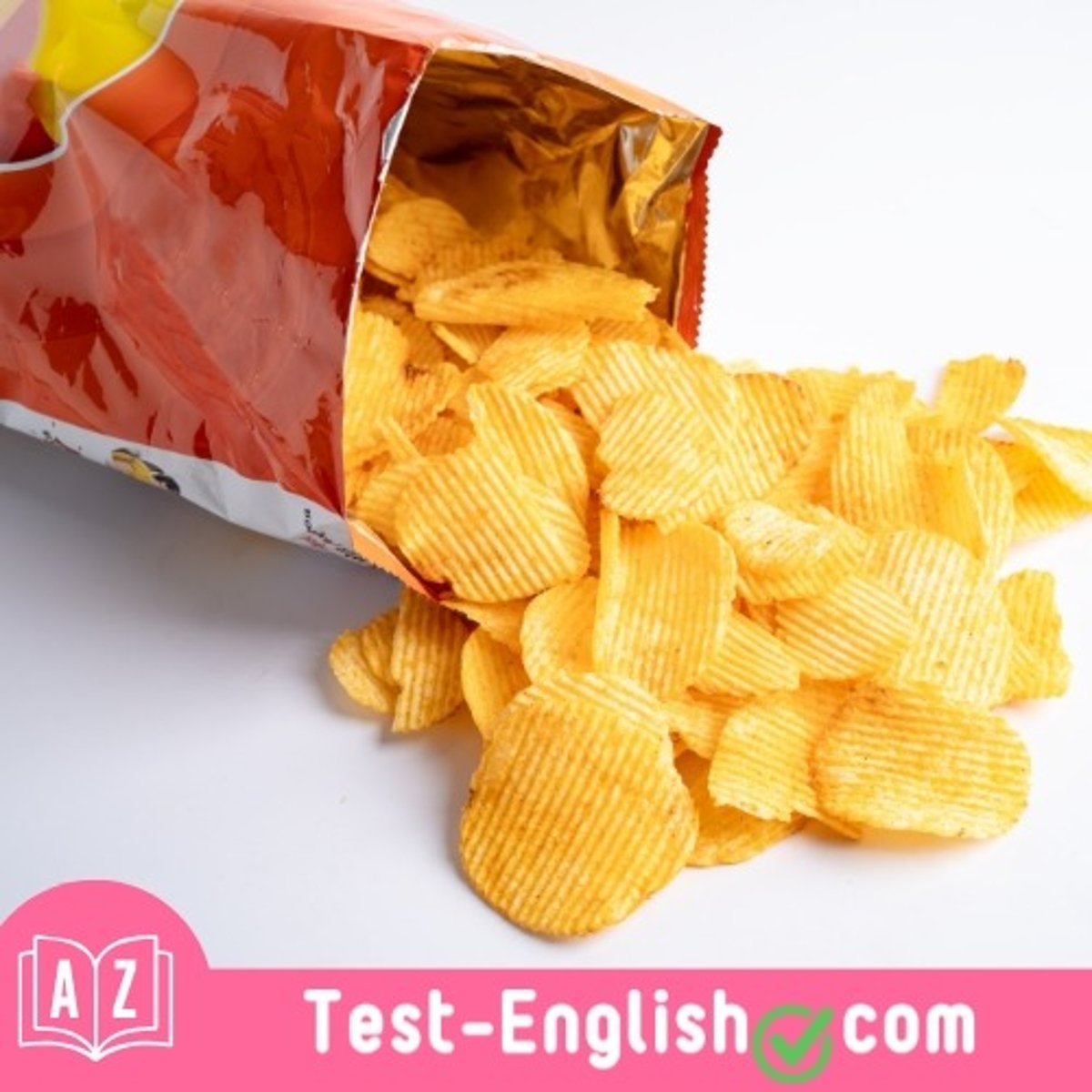 <p>I am eating a _____ of crisps.</p>