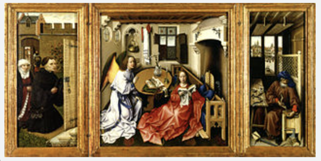 Robert Campin (de meester van Flémalle), Mérode-altaar