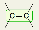 <p>Double Bonds: C=C</p>