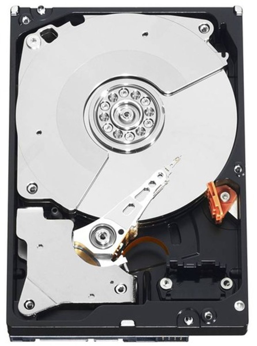 <p>The primary storage component of a computer holds all software and data. Can be used to store lower amounts of data than other digital storage media such as flash drive</p>