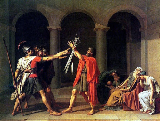 <p>Oath of the Horatii</p>