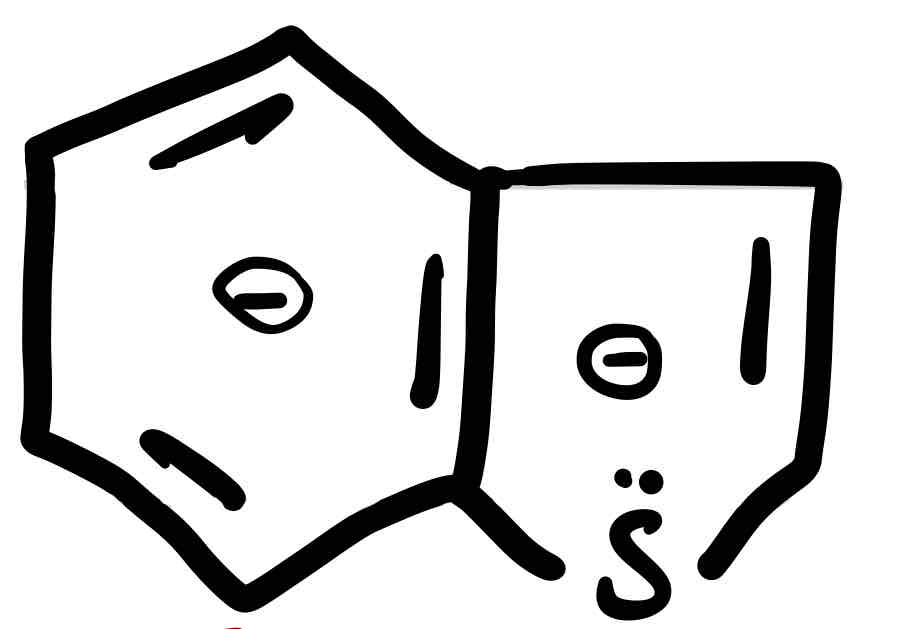 <p>Benzene + Thiophene</p>