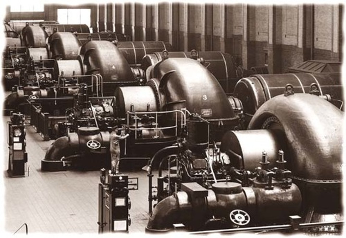 <p>A series of improvements in industrial technology that transformed the process of manufacturing goods.</p>