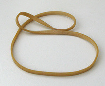 <p>rubber band</p>