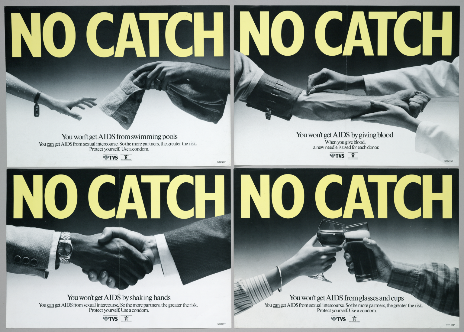 <p>These campaigns emerged in the 1980s to educate the public about HIV/AIDS, promote safe sex practices, and reduce stigma surrounding the disease. They aimed to increase testing, awareness, and support for those affected. A series of initiatives launched in response to the HIV/AIDS crisis, focusing on education, prevention, and support for affected individuals. </p>