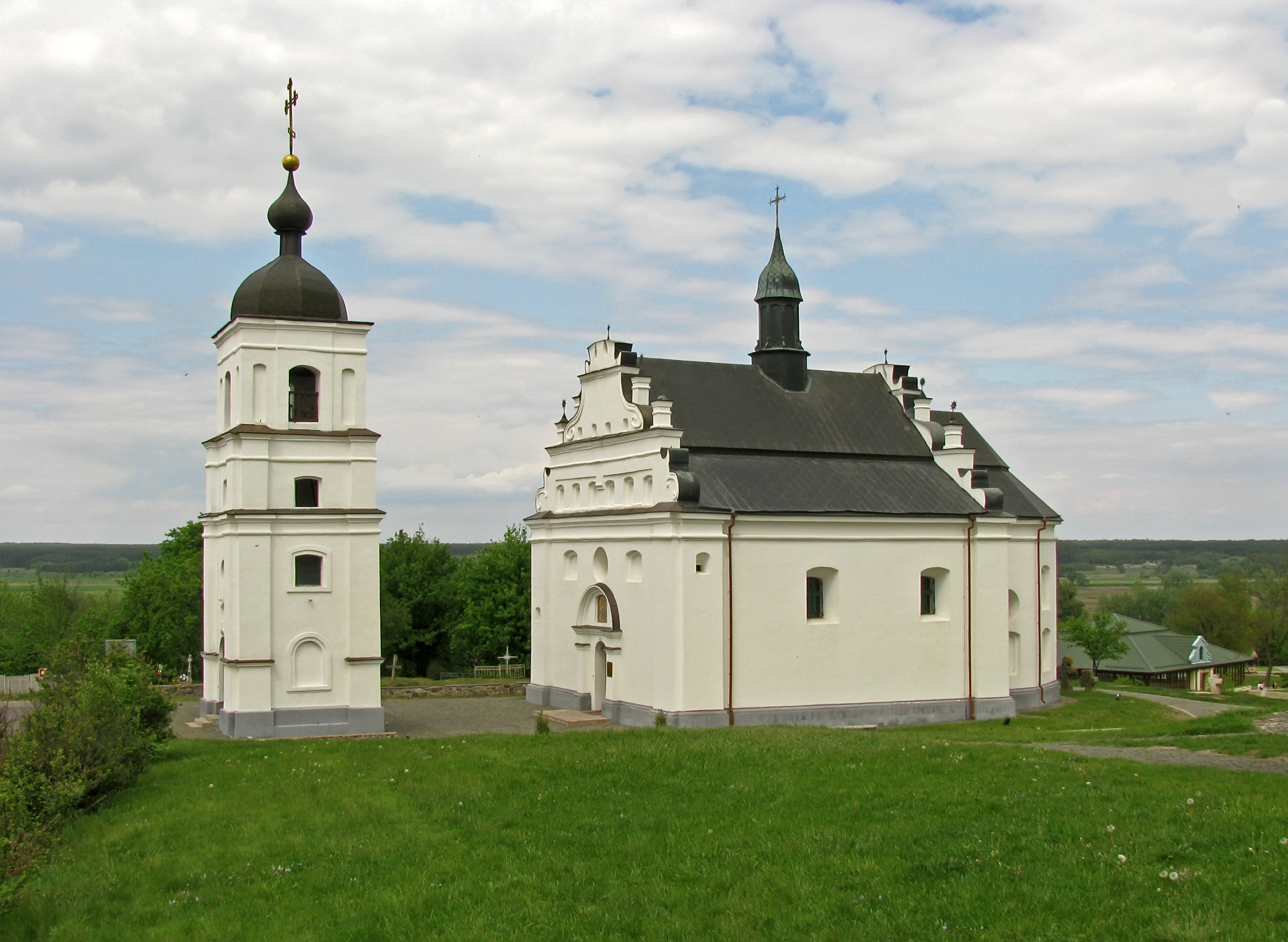 <p>Іллінська церква в Суботові. Реконструкція, 1656 р.</p><p>Стиль: ренесанс-бароко</p>