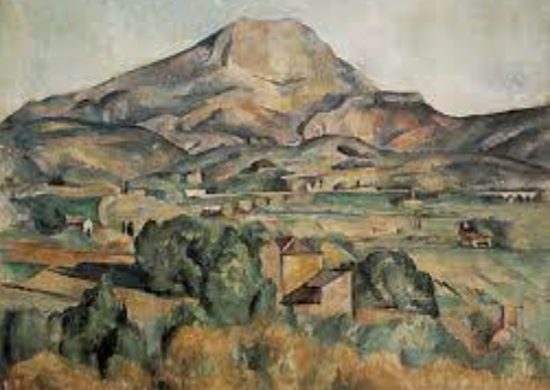 Paul Cézanne, de Mont Saint-Victoire
