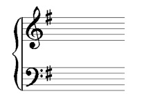 <p>Key Signature with 1 sharp</p>