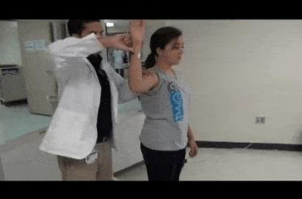 <p><span>The examiner flexes tha patient's elbow to 90 degrees while the shoulder is extended horizontally and rotated laterally. The patient is asked to turn their head away from the tested arm. The radial pulse is palpated and if it disappears as the patient's head is rotated the test is considered positive</span></p>