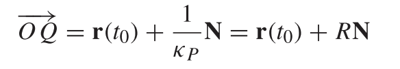 <p>r(t<sub>0</sub>) + 1/K<sub>p</sub> * N</p>