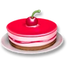 <p>Red berry cake</p>