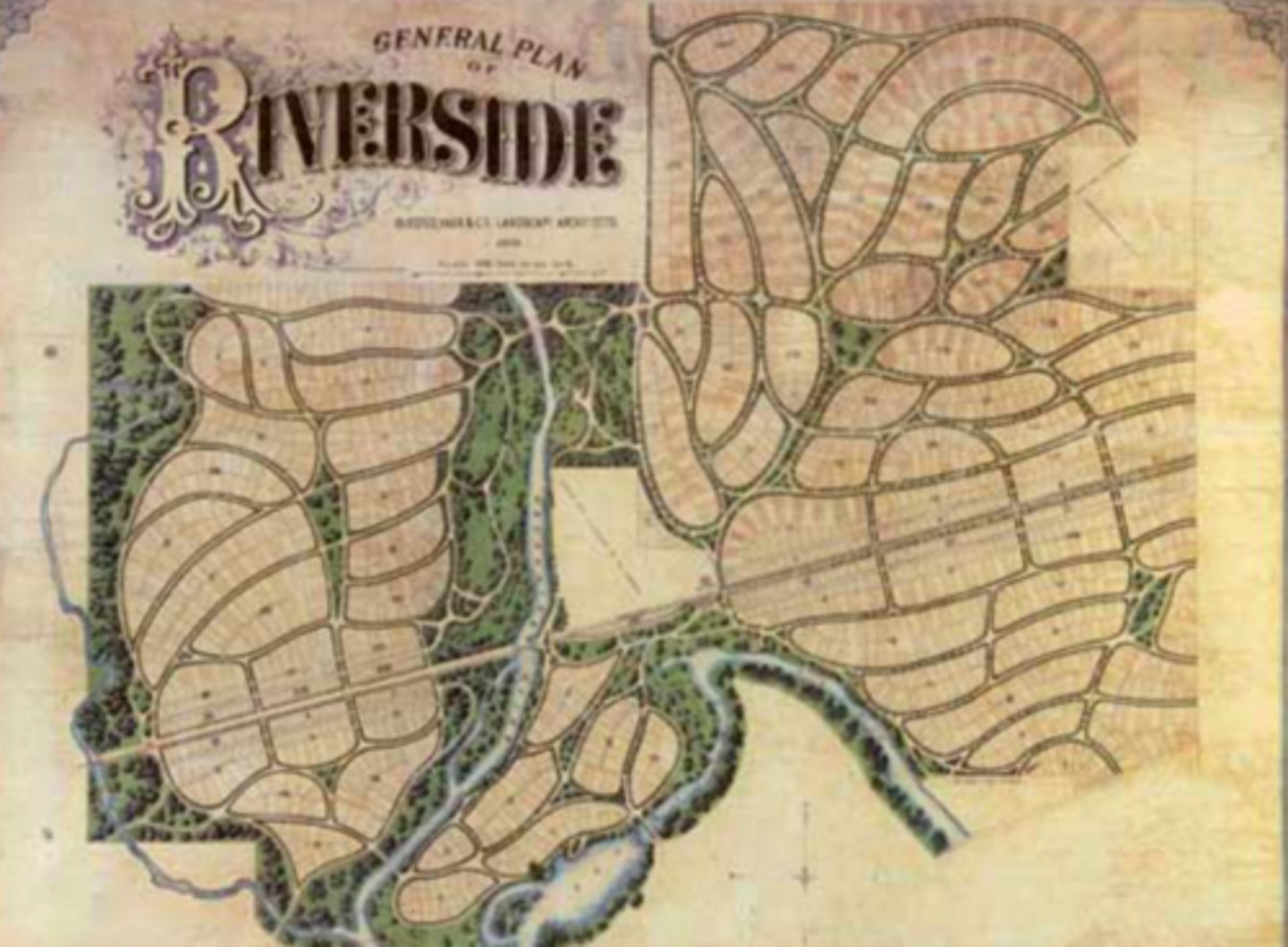<p>communities that grew up along rail lines.</p><p>ex: often creates a pinwheel city.</p>