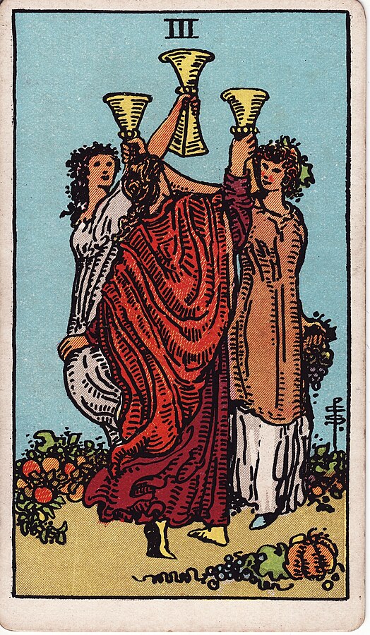 <p>Three of Cups</p>