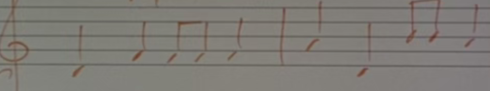 Name this piece by melodic analysis/What is seen in this piece: