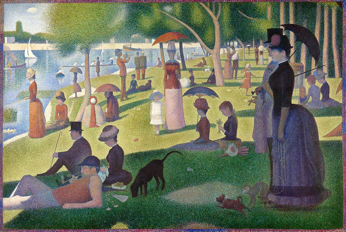 <p><strong><u>Practice Visual Analysis Comparison</u></strong></p><p>Seurat, <em>Sunday Afternoon on the Island of the Grande Jatte</em> vs Matisse, <em>Luxury, Calm, and Pleasure</em></p>