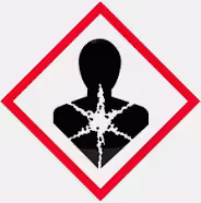 <p>Health Hazard symbol</p>