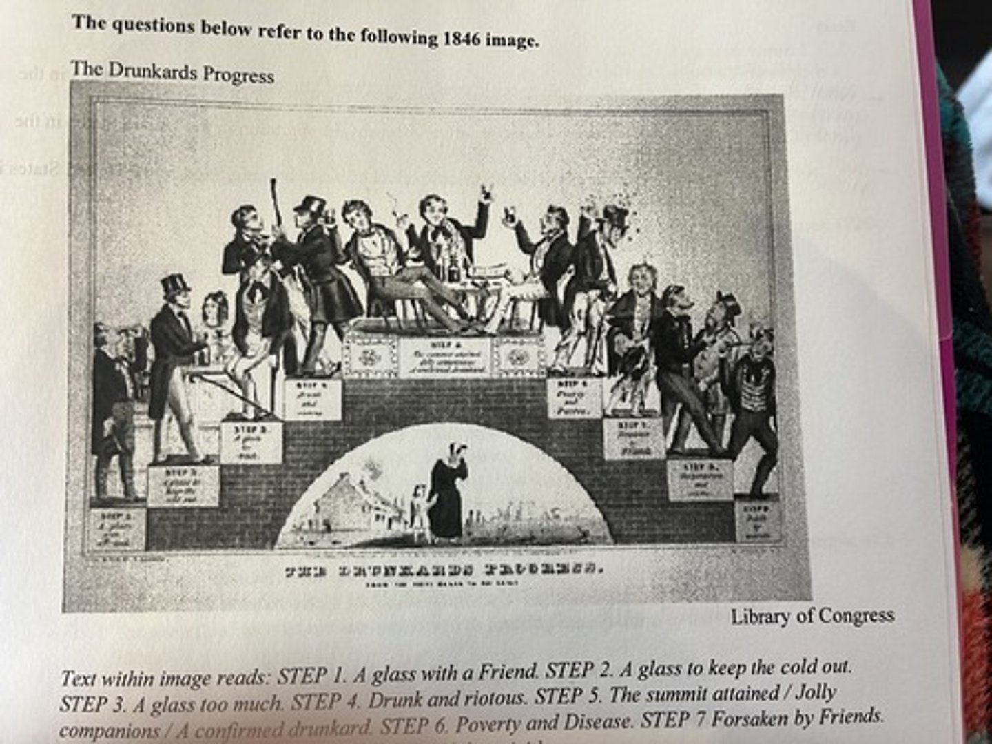 <p>which of the following would most likely have supported the perspective expressed in the image</p>