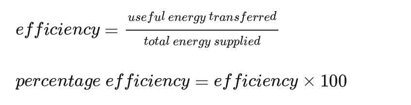 <p>Both useful and total energy transfer is measured in Joules.</p>