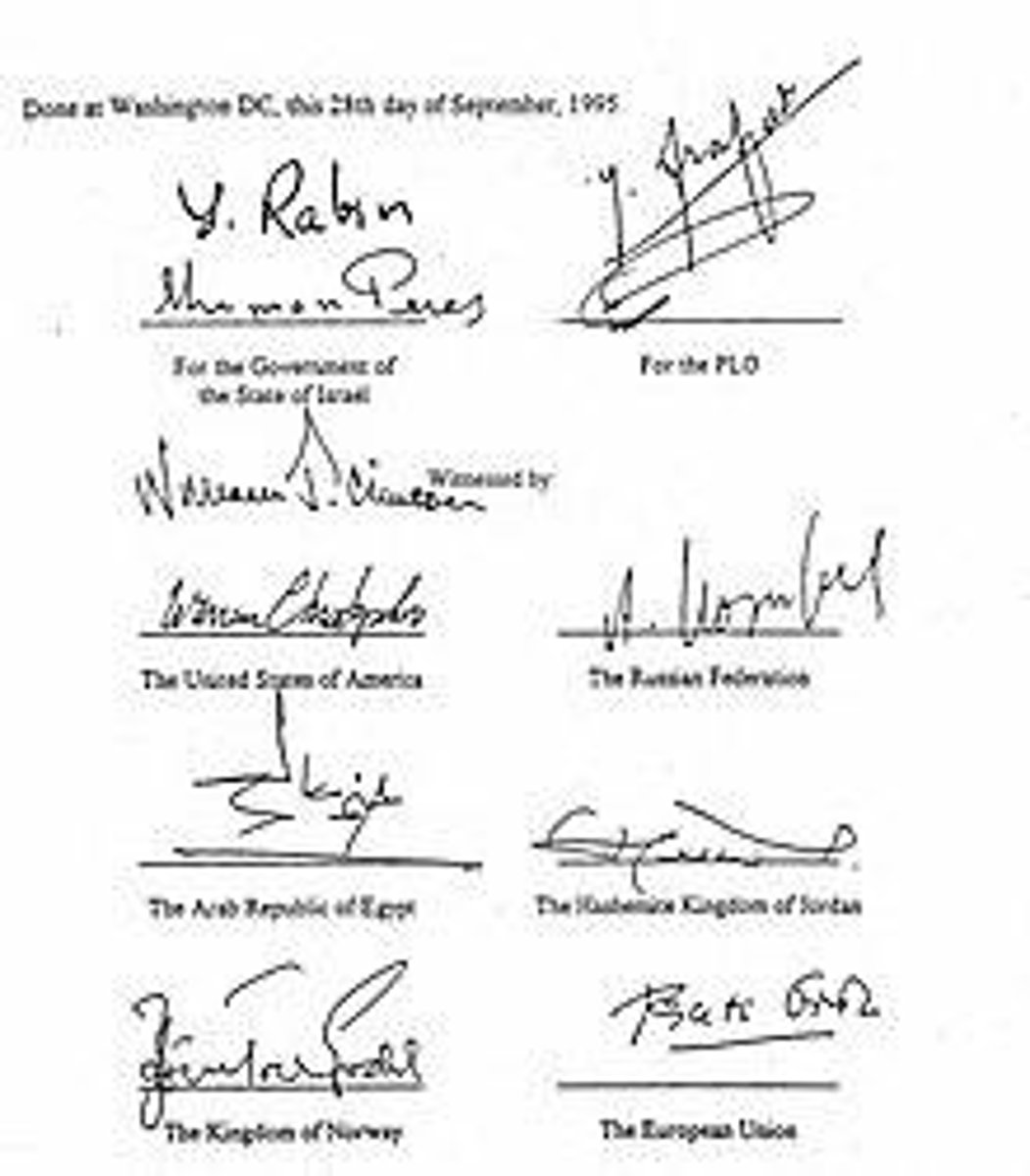 <p>1994 agreement normalizing relations between the two nations.</p>