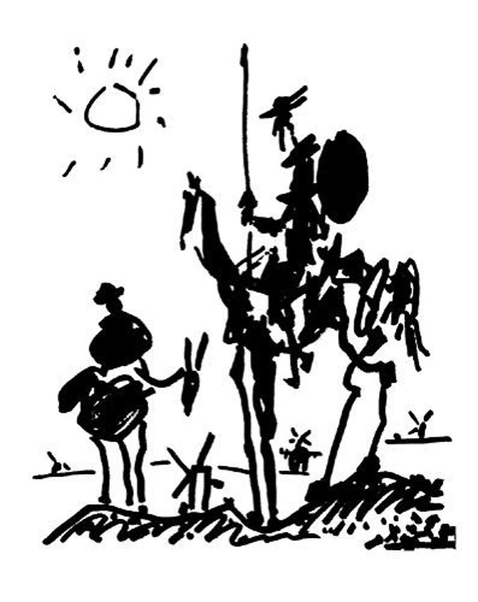<p>El ingenioso hidalgo don Quijote de la Mancha</p>