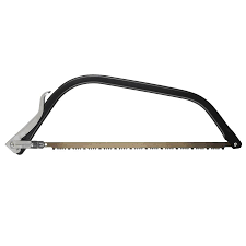 <p><span>&nbsp;Hand saw with a curved frame and a wide blade, used for cutting branches and logs.</span></p>