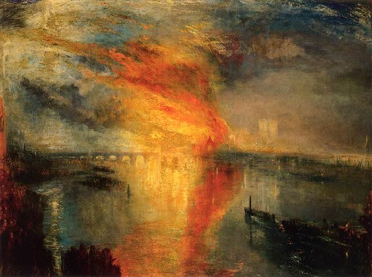 <p>The Burning Of The Houses Of Parliament</p>