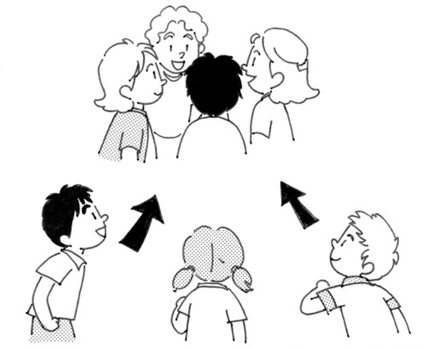 <p>[người～] được tập trung</p><p>TẬP</p>