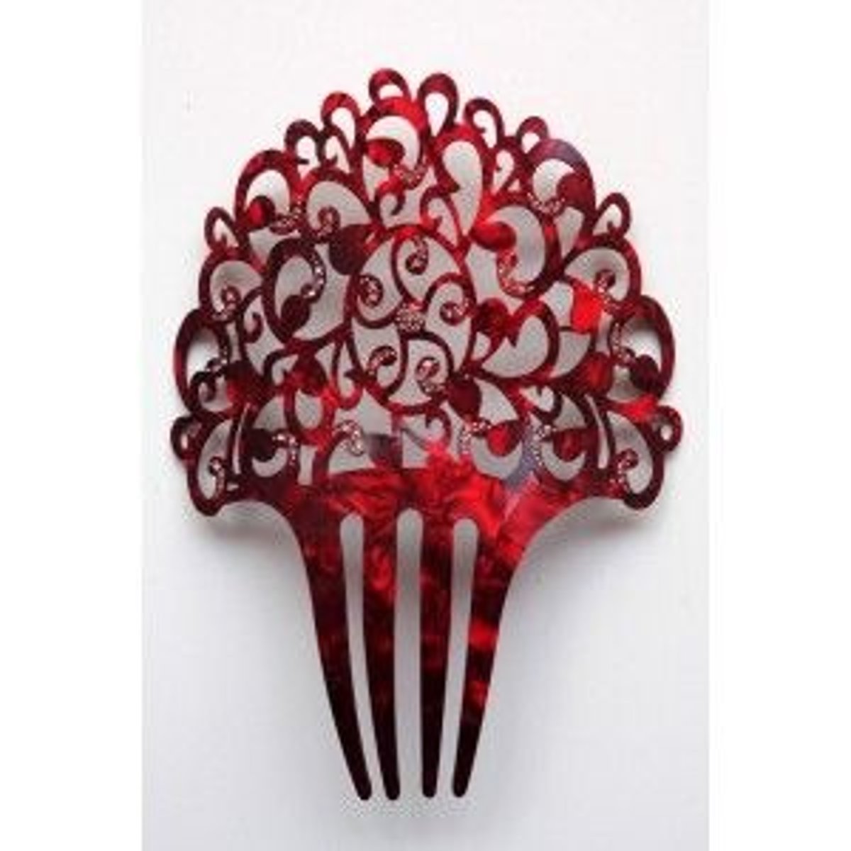 <p>hair comb worn to La Feria</p>
