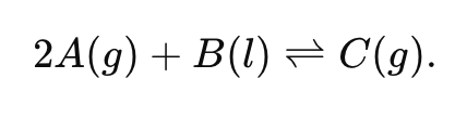 <p><strong>Write the Keq expression for the reaction:</strong></p><p></p>