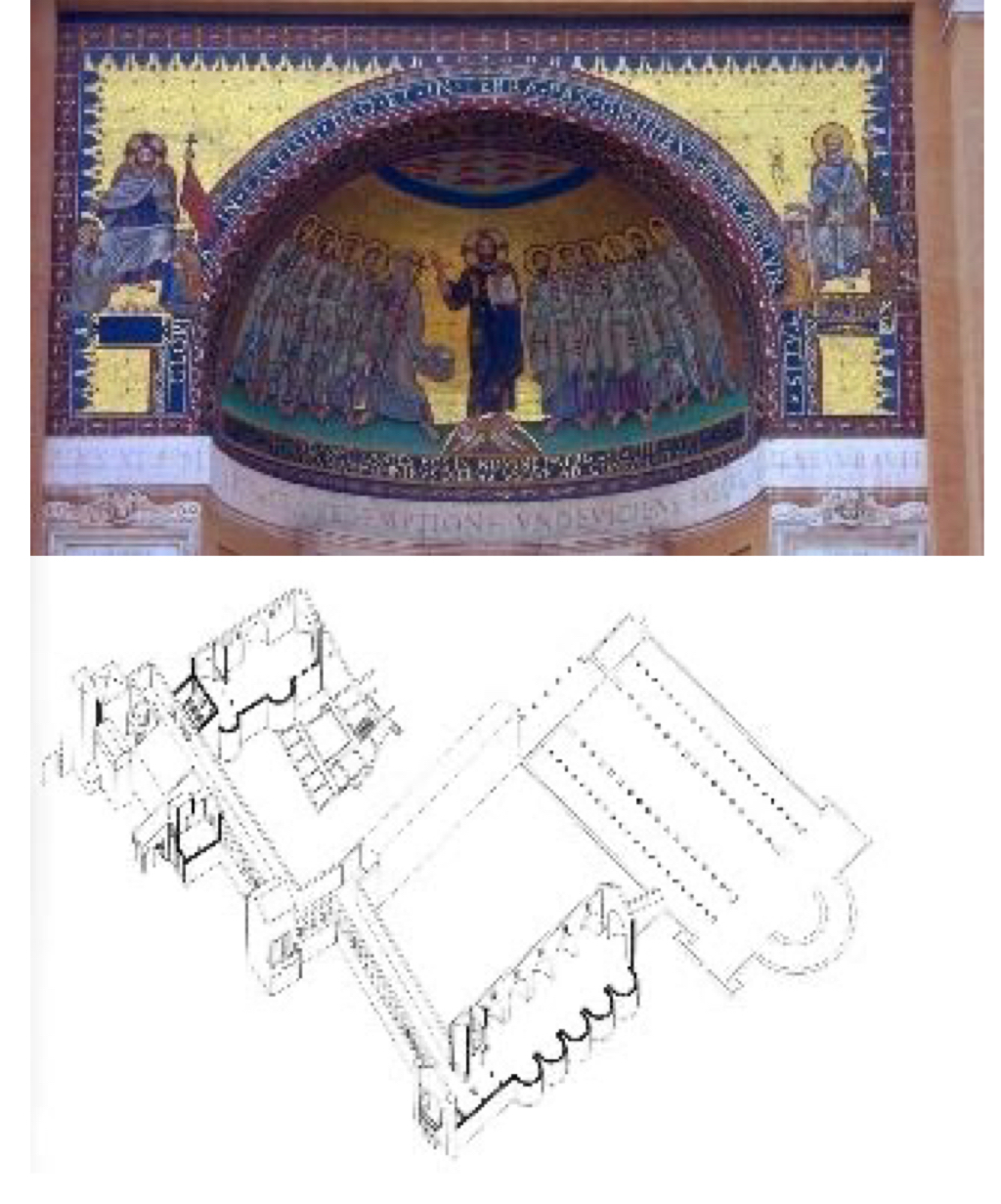 <p>Name + Ort</p><p>Entstehungsdatum</p><p>Stilepoche + Architekt*in</p>