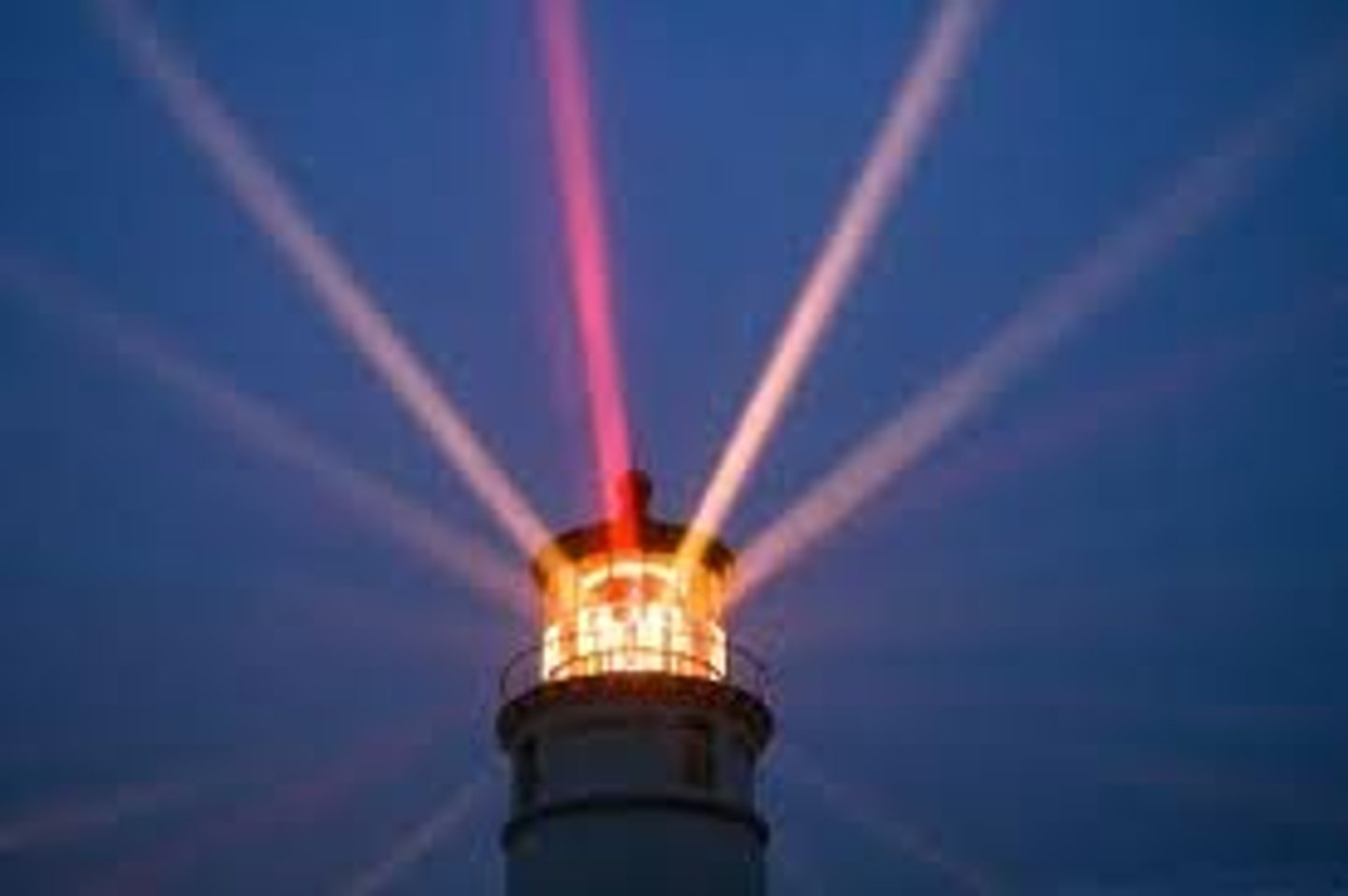 <p>a guiding light or signal</p>