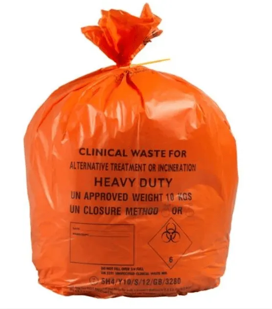 <ul><li><p>No body parts or cadavers </p></li><li><p>External disposal → Autoclaving for best practice </p></li></ul><p></p>
