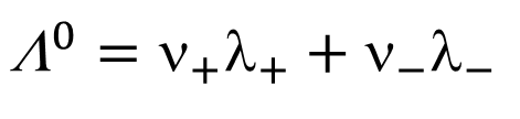 <p><span>Λ<sup>0</sup></span><span style="font-family: &quot;Times New Roman&quot;, serif"> = limiting molar conductivity, i.e. at infinite dilution (m<sup>2</sup> </span><span>Ω</span><span style="font-family: &quot;Times New Roman&quot;, serif"><sup>−1</sup> mol<sup>−1</sup>)</span></p><p><span>ν</span><span style="font-family: &quot;Times New Roman&quot;, serif"><em> = </em>stoichiometric factor</span></p><p><span>λ </span><span style="font-family: &quot;Times New Roman&quot;, serif">= molar conductivity of ionic equivalents (m<sup>2</sup> Ω<sup>−1</sup> mol<sup>−1</sup>)</span></p>