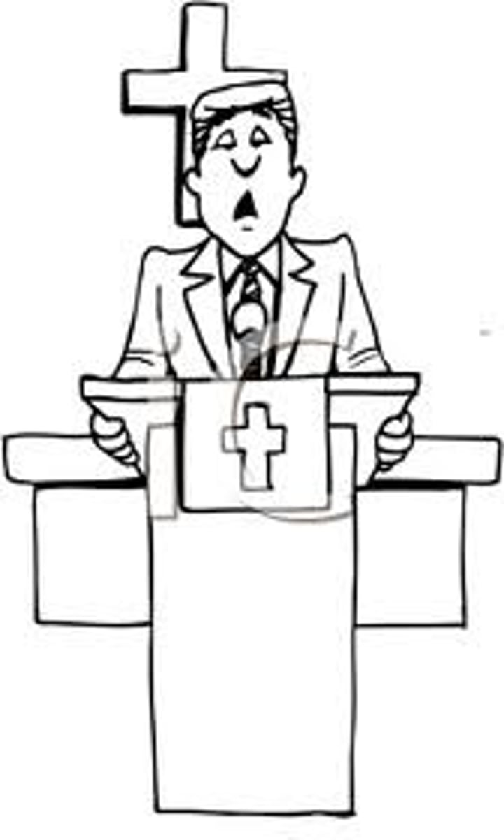 <p>acting as if morally better than others (hypocritical, smug)</p>