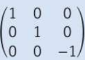 <p>what does this matrix represent &amp; what are its invariant points/ is there an invariant line?</p>