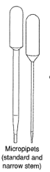 <p>Plastic, disposable device used to transfer very small volumes of liquid.</p>