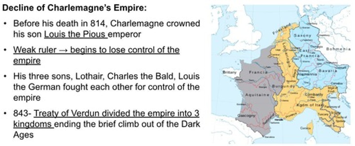 <p>The Treaty of Verdun.</p>