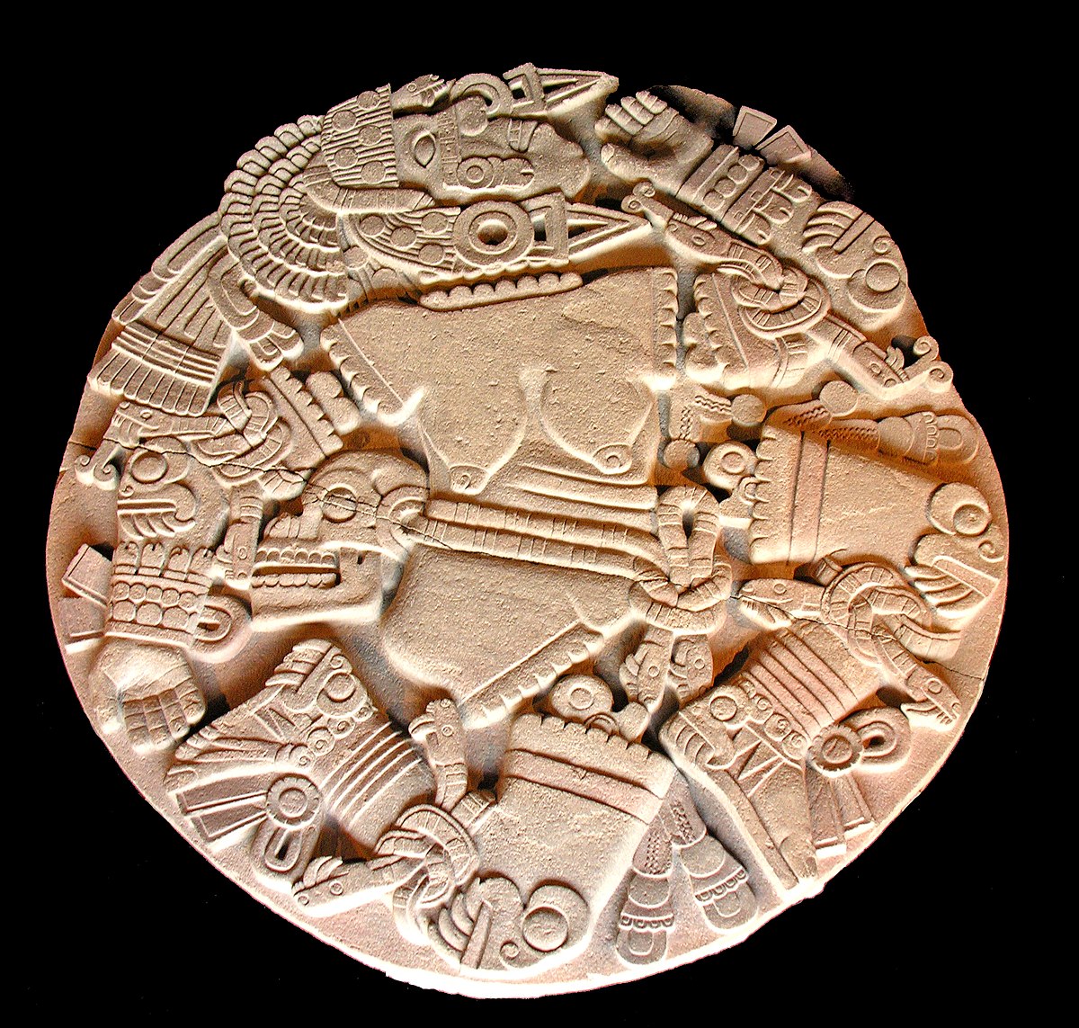 <p>The moon Goddess Coyolxauhqui</p>