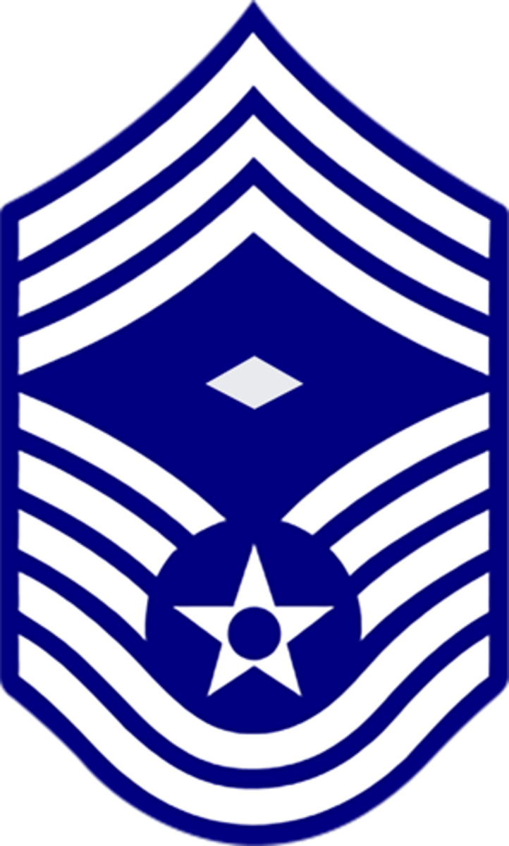 <p>Air Force: E-9</p>
