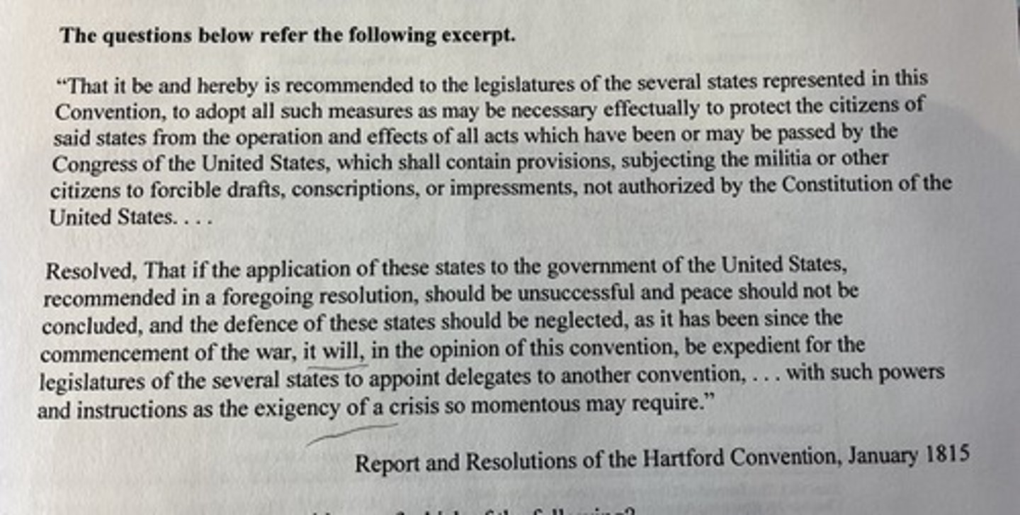 <p>the sentiments expressed in the excerpt have the most common with sentiments expressed by delegates at which of the following</p>