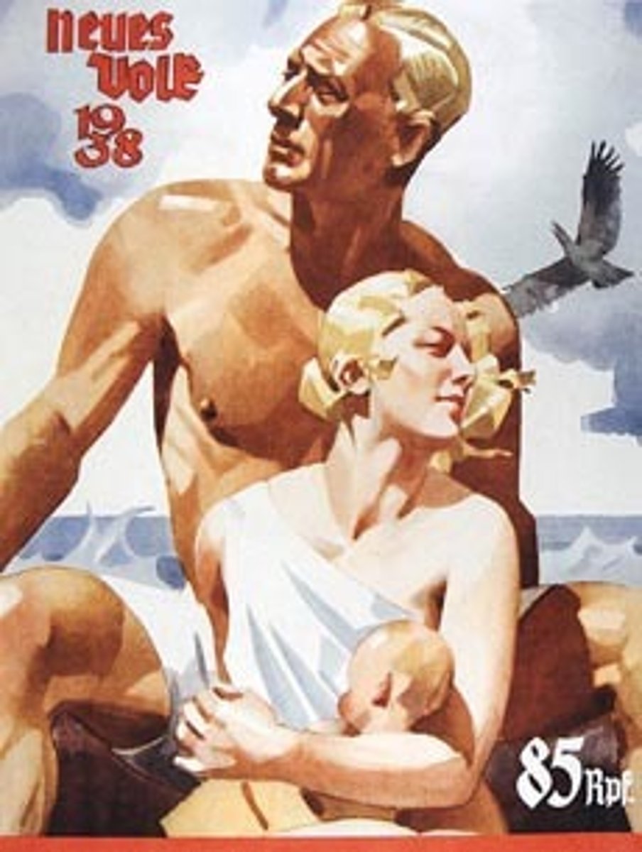 <p>Part of Nazi fascism and Social Darwinism, the belief that certain races (white Germanic peoples, for example) are superior to others. These superior races are then justified to act however they see fit towards other racial and ethnic groups which they decide are "inferior."</p>